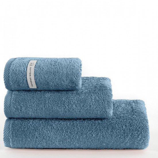 Полотенце махровое 1 шт "Cotton Dreams" голубой/elite 50*100 см