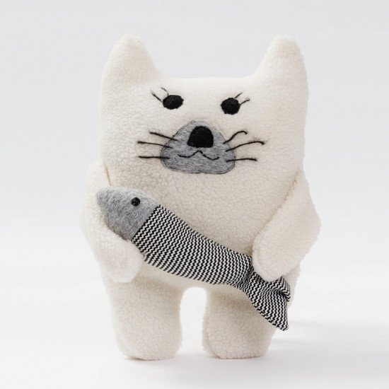 Подушка-игрушка "WoolHouse" Кот Обормот и Шпрот Федот 24*32 см