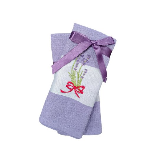 Полотенце кухонное 1 шт "Ambiella" Furya Лаванда  v3 40*60 см