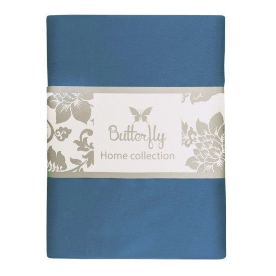 Простыня на резинке "Butterfly" Сатин Делюкс 117 магелан 120*200 высота 35 см