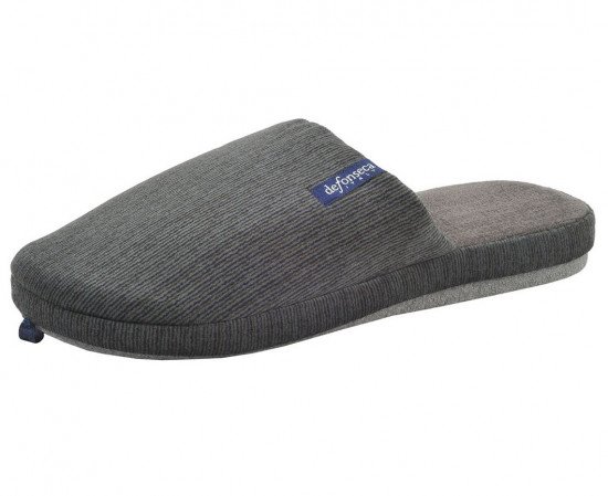 Тапочки мужские "De Fonseca" Roma Top серый-1 EU 44/45