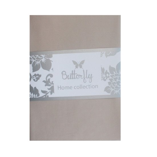 Комплект наволочек 2 шт. Сатин Делюкс "Butterfly"  621 бежевый 50*70 см