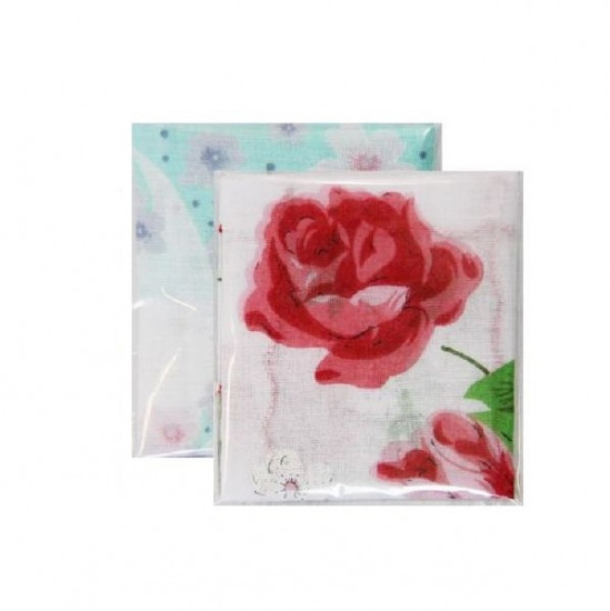 Платок носовой женский Подарочный "Etteggy" 30*30 см