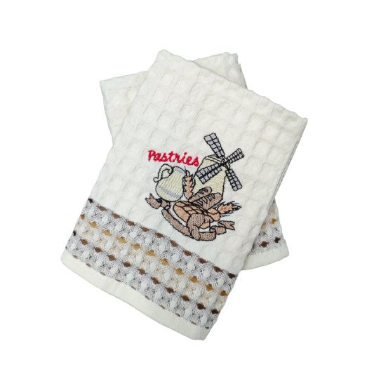 Полотенце кухонное 1 шт "Ambiella" Хлеб v1 35*50 см