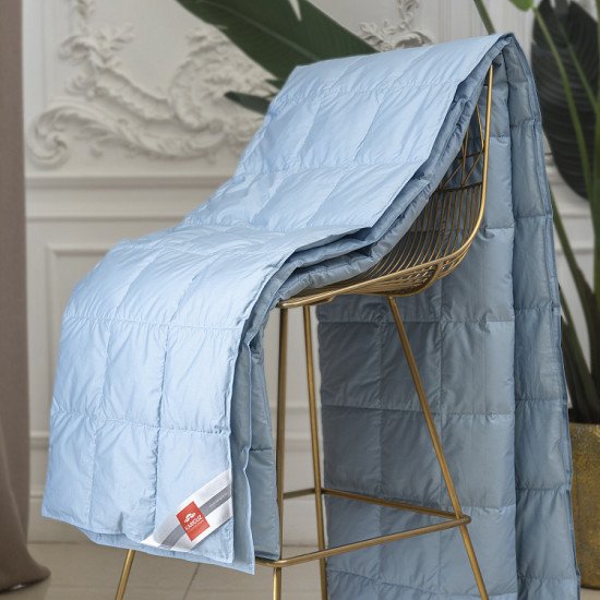 Одеяло пуховое Премиум "Kariguz" Super Light облегчённое 1,5 спальное, 140*205 (±5) см