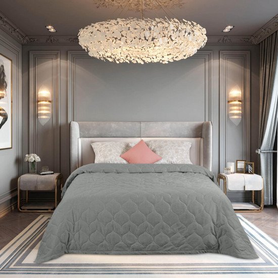 Покрывало Renard серый 240*260 см