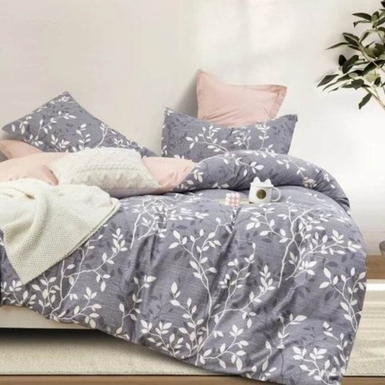 Постельное белье Сатин с увеличенной простыней "Nova"- А-839 2 спальный