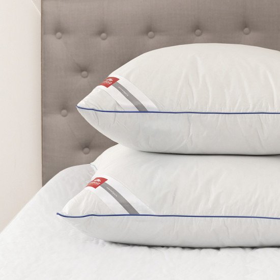 Подушка пухоперовая 4-х камерная "Kariguz" For Men упругая 70*70 (±2) см