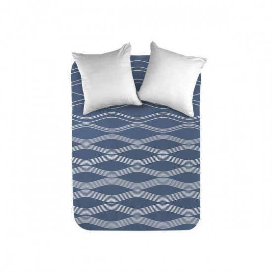 Простыня Перкаль "Wenge" Wave 60080-2 150*220 см