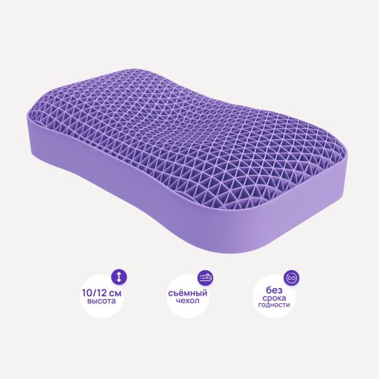 Подушка инновационная "Darwin" Adult 36*62*10/12 см