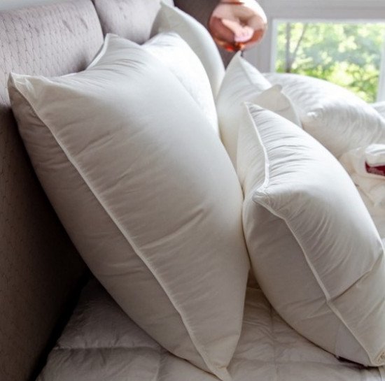 Подушка пуховая премиум Cloud Down Grass мягкая 50*70 (±2) см