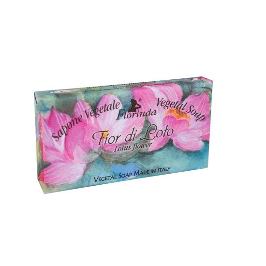 Мыло парфюмированное "Florinda" Note Fiorite/Цветочные ноты Fior Di Loto/Цветок Лотоса 100 г