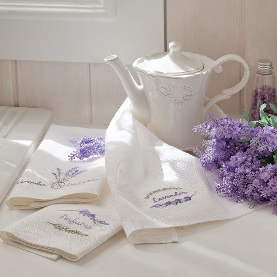 Комплект махровых полотенец для кухни 3 шт. Perfume  40*60 см