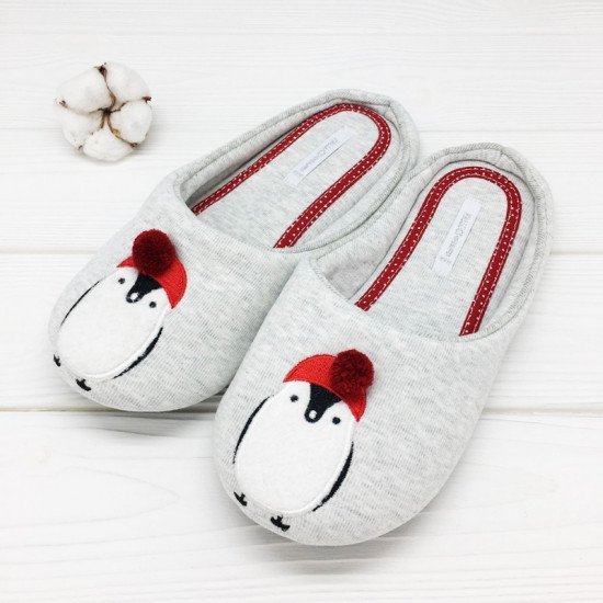 Тапочки женские "Halluci" Пингвины 38/39