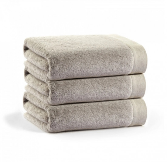 Полотенце махровое 1 шт "Casual Avenue/L'appartement" Poem светло-серый/oatmeal 30*40 см