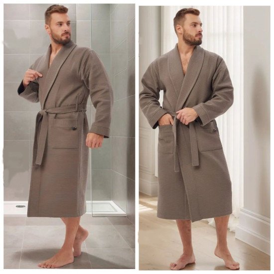 Халат мужской вафельный "Vien" Liberty haki 52 (2XL)