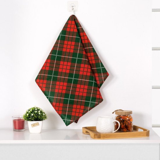 Полотенце кухонное "Арт Дизайн" Рогожка Шотландия 50*70 см-1 шт