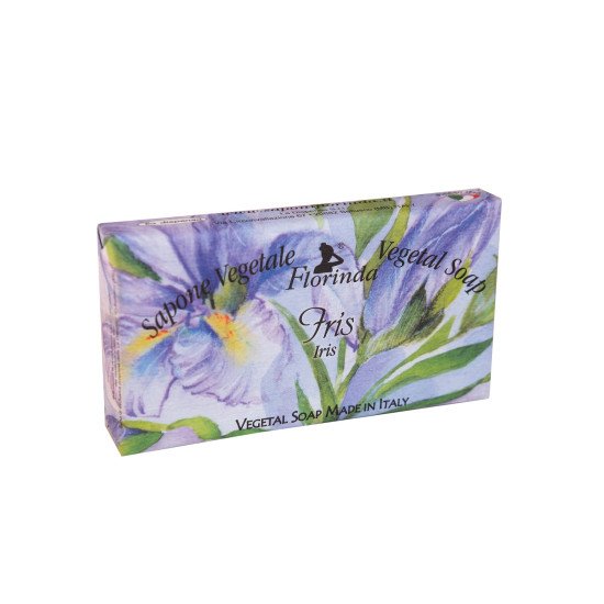 Мыло парфюмированное "Florinda" Note Fiorite/Цветочные ноты Iris/Ирис 100 г