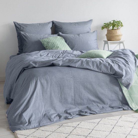 Пододеяльник Меланж Indigo 148*215 см