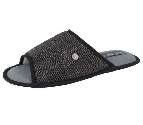 Тапочки мужские "De Fonseca" Bari Top черный EU 44/45