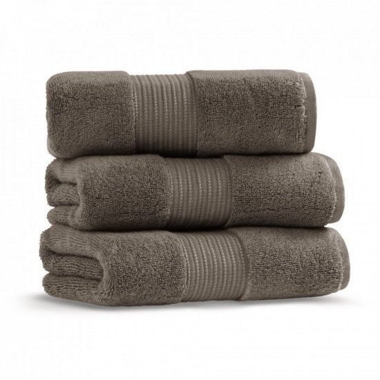 Полотенце махровое 1 шт "Casual Avenue/L'appartement" Chicago песчаный/chestnut 30*50 см