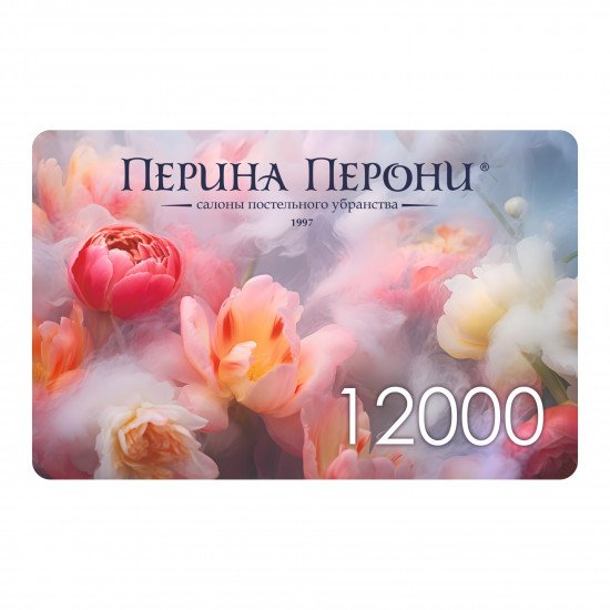 Подарочный сертификат 12000 рублей