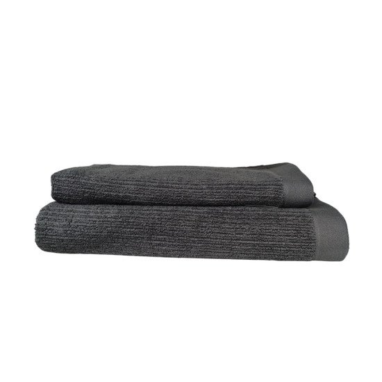 Полотенце махровое 1 шт "Dina Me" Loft графитовый/colorado 70*140 см