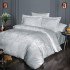 Постельное белье Жаккард "DO&CO" Doreta- серый Евро