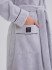 Халат женский велюровый "Vien" Trendy light grey 48-50 (L/XL)