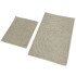 Комплект ковриков для ног в ванную 2 шт. "Karven" Girdap светло-бежевый 50*60 см, 60*100 см
