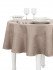 Скатерть "Karna" Darvin круглая кофейный D 160 см