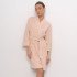Халат женский велюровый "Almando Melado" персиковый 48 (L)