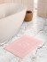 Коврик для ног в ванную 1 шт "Arya" Winter Soft пудра 50*70 см