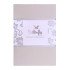 Простыня "Butterfly" Сатин Делюкс BGS906 светло-серый 240*260 см
