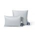 Подушка пуховая с бортиком Saturn Gray упругая 50*70 (±2) см