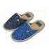 Тапочки женские "Lucky land" темно-синий 40