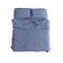 Постельное белье Вареный хлопок "Nova" Eco Line- синий 1.5 спальный
