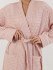 Халат вафельный  Бохо Кимоно пудра 40-42 (XS/S)