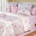 Постельное белье Перкаль Премиум Valencia- Ameli розовый Дуэт (семейное)