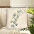 Декоративная наволочка "Гобелен" Скандинавские растения Эвкалипт 45*45 (±2) см
