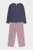 Комплект женский "Very Neat" Клетка, индиго, арт. ЕП 20170 46 (M)