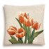 Декоративная наволочка "Гобелен" Тюльпаны моей любимой оранжевые 45*45 (±2) см