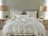 Постельное белье Фланель-Тенсель с простыней на резинке- 2268-6/160 Евро