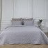 Покрывало с наволочками "La Prima" Nicolas 3429 серо-сиреневый 220*240 см
