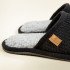 Тапочки мужские "Woolhouse" Корсо черный 44/45