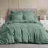 Уценка! Пододеяльник Cатин бирюза 175*215 см