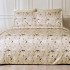Постельное белье Сатин/шелк- Vienna бежевый Евро