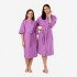 Халат вафельный  Кимоно сиреневый 48-50 (L/XL)