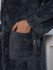 Халат мужской махровый "Vien" New Cotton antracit 48 (L)
