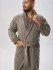 Халат мужской велюровый "Vien" Montana smoky 54 (3XL)